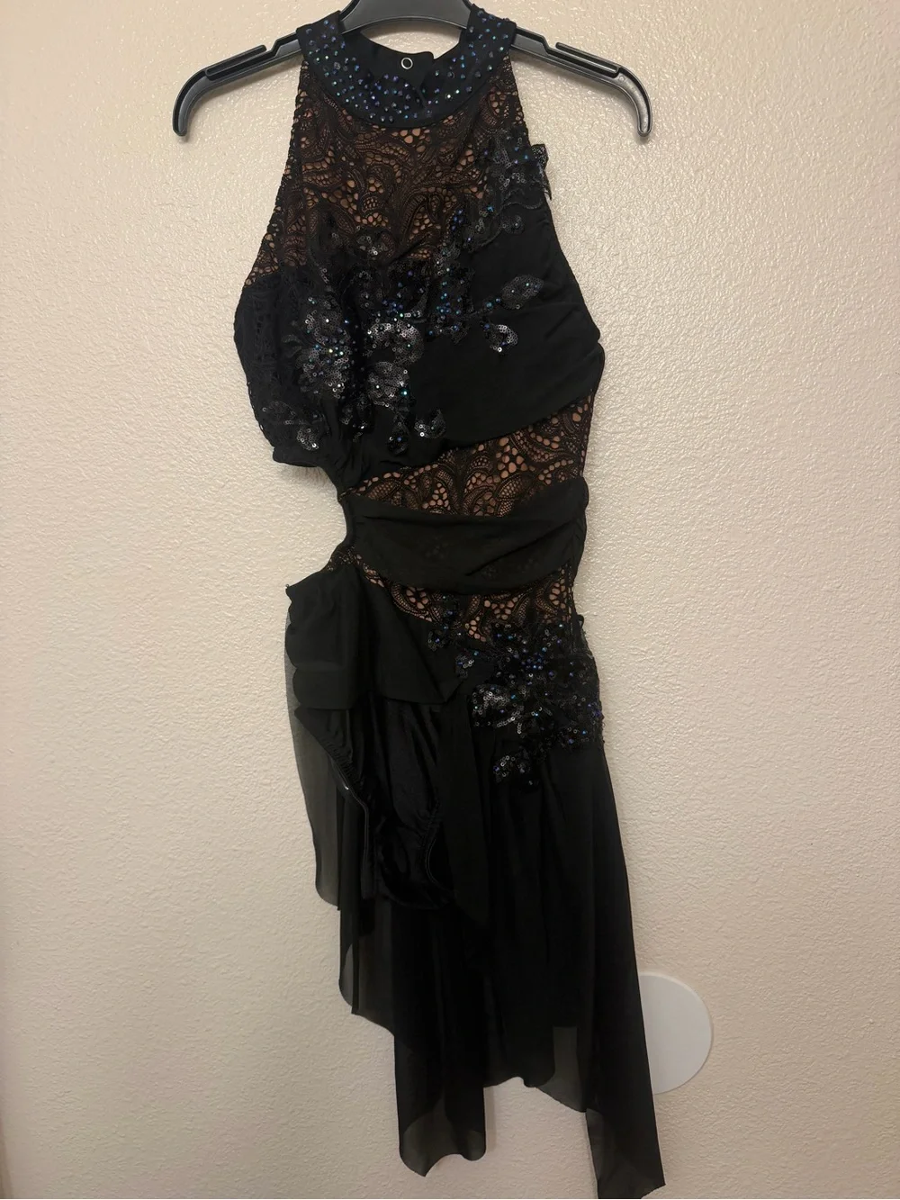 Revolution Tenth House lyrical Dance costume black custom LILITH TH24177 MA adul